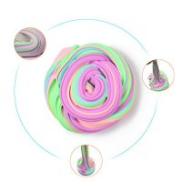 Schlamm Spielzeug Fluffy Slime Bunte DIY Floam Schleim Sensorische