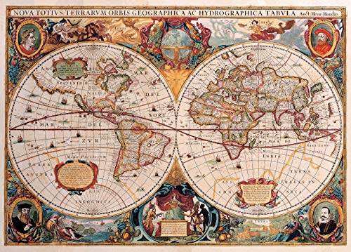 Old World Map Jigsaw Puzzle